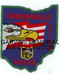 OHIO,CRIDERSVILLE POLICE 1